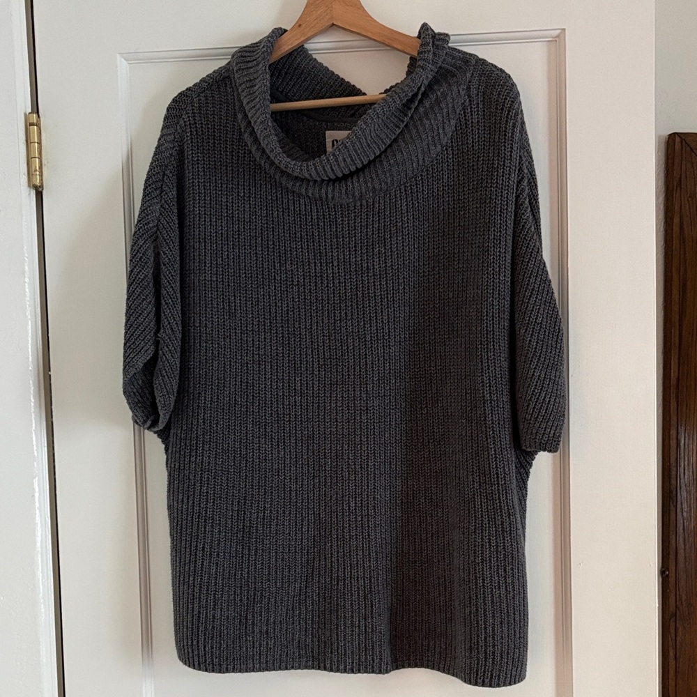 Pact | Charcoal Cowl Neck Sweater